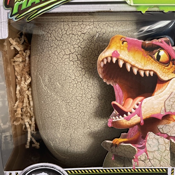 Jurassic World Primal Hatch T. Rex Tyrannosaurus Rex Dinosaur Baby Egg Toy NIB - Picture 3 of 12
